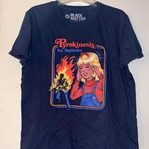 “Pyrokinesis” Graphic Tee by Black Matter, Medium
